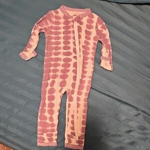 Kyte BABY Lavender Tie-Dye Footie